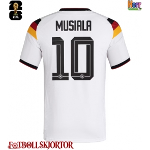 Tyskland Jamal Musiala #10 Hemmatröja VM 2026 Kortärmad